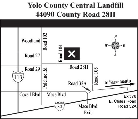 directions to the landfill